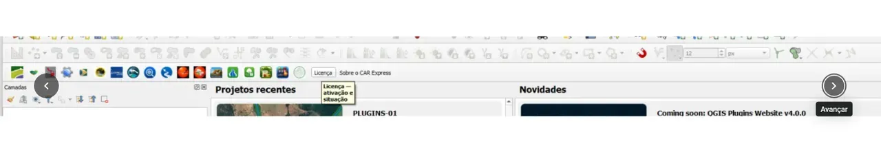 Instalação e ativação — passo 4